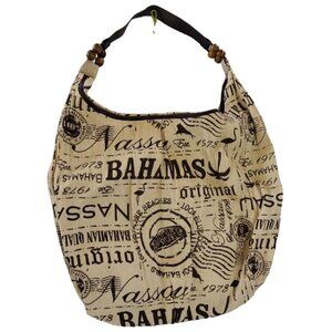 Bahamas Oversized Hobo‎ Shoulder Bag Tan Nude